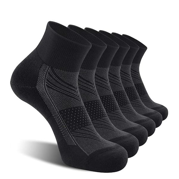 OUYLAF Sport Socks - 6 Pack Running Socks For Men and Women