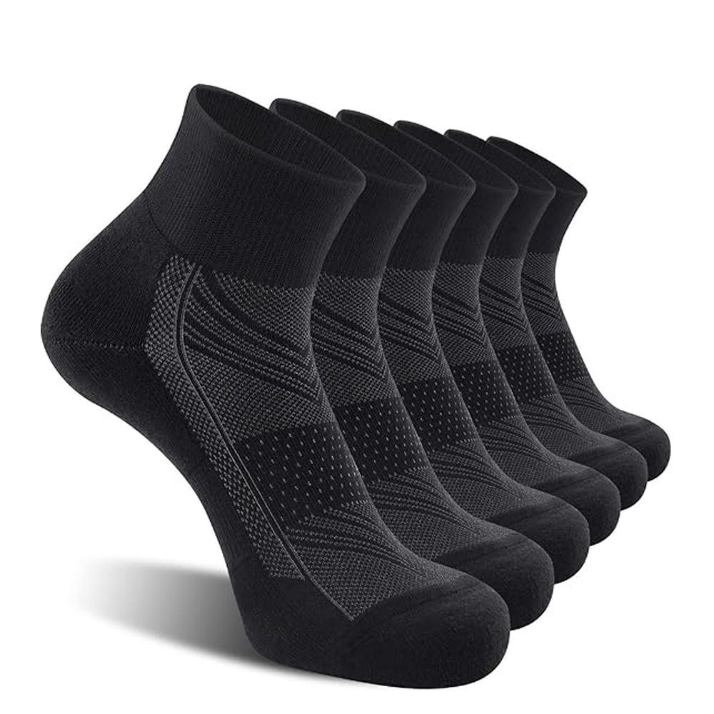 OUYLAF Sport Socks - 6 Pack Running Socks For Men and Women
