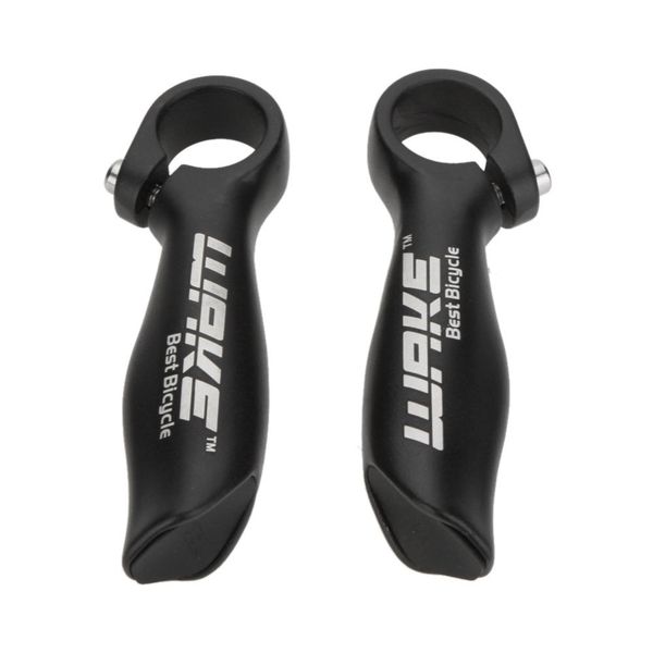 WAKE 2Pcs MTB Handle Bar End Aluminium Alloy Security Grips 22.2mm