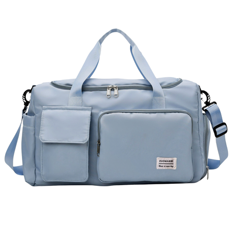 Duffel bag with discount compartments