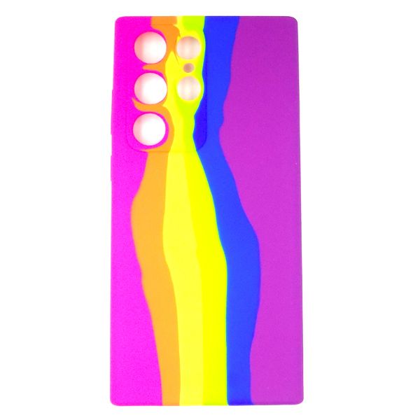 Rainbow Case compatible with Samsung Galaxy S23 Ultra