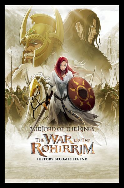 The Lord of the Rings (War of the Rohirrim) Poster with Black Frame