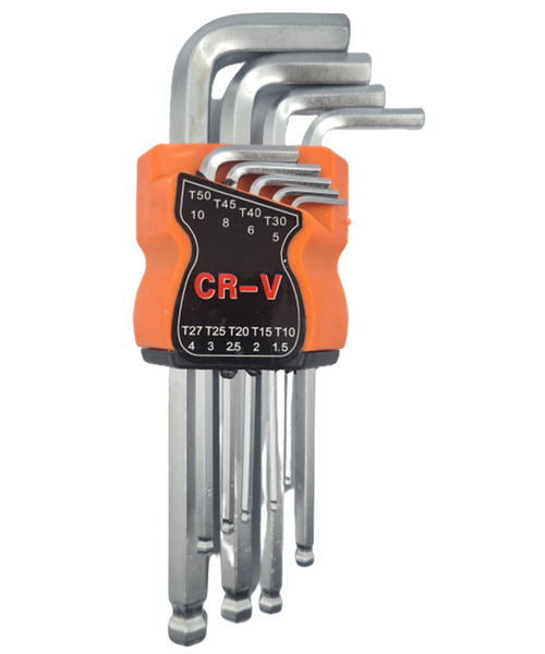 Allen Key Hex Ball End 9 Piece