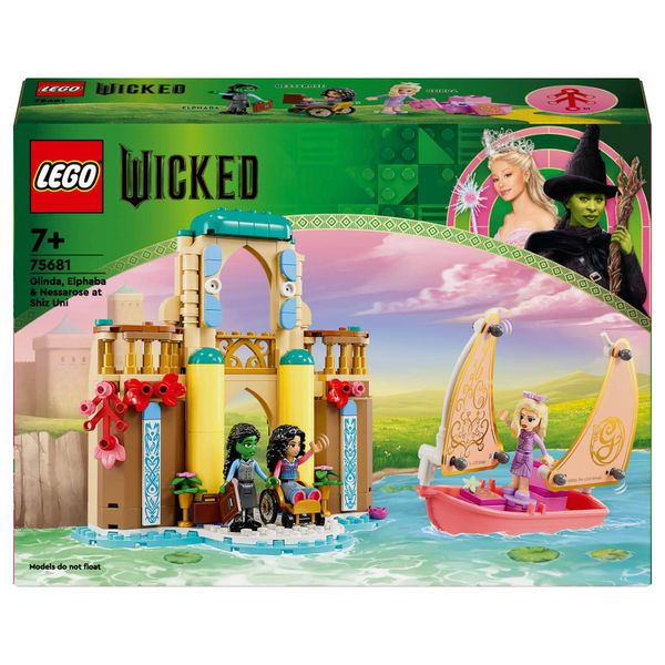LEGO® Wicked Glinda, Elphaba &amp; Nessarose at Shiz University Building Set 75681
