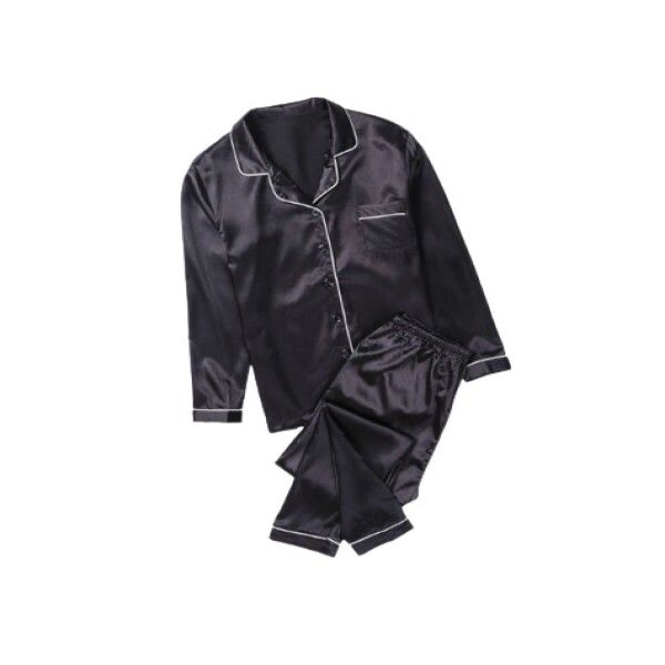 Satin Silk Long Sleeve Sleepwear Set