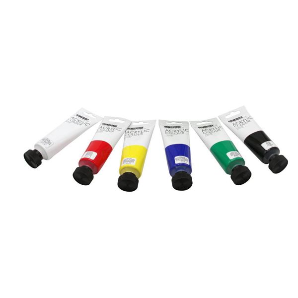 Art Rangers Acrylic Colour Paint : 6 x 75ml