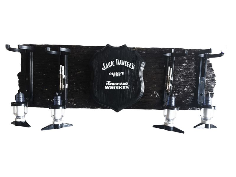 Jack Daniels - 4 Optic Liquor Dispenser (Plaque)