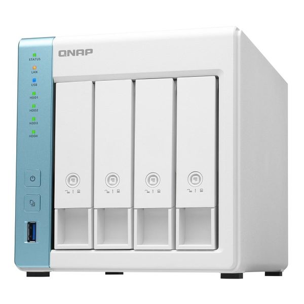QNAP TS-431K 4-Bay NAS Annapurna Labs AL214 Quad core 1.7GHz, 1GB RAM,