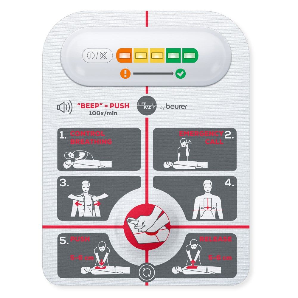 Beurer Resuscitation First Aid Assistant / CPR Aid LifePad RH 112