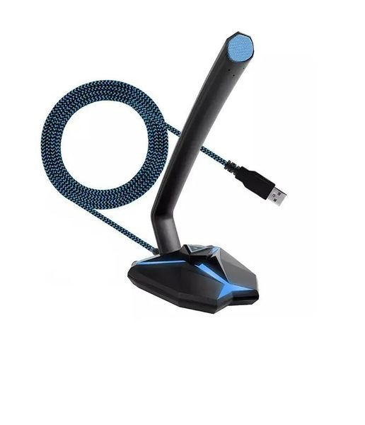 Gaming Microphone Usb Compatible With PC AND LAPTOP G33 BLACK