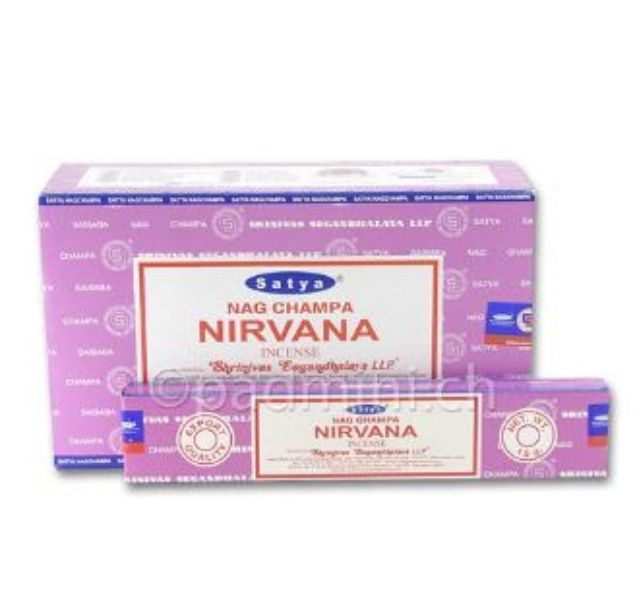 Satya Nag Champa Nirvana Incense Sticks (6 Pack)