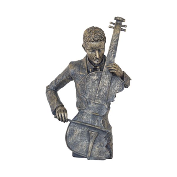 Opulent Bronze Chello - 47cm