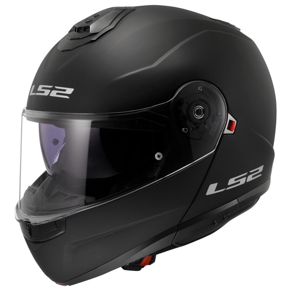 LS2 FF9O8 Strobe II Matt Black Modular Helmet
