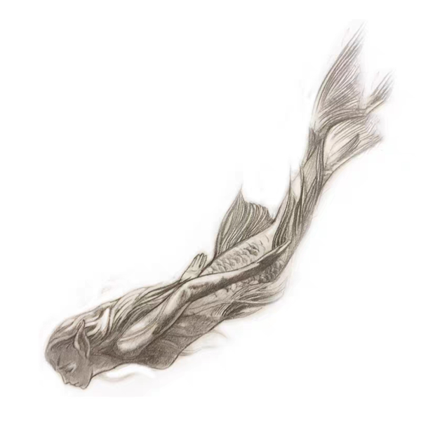 Temporary tattoo sticker River Elf