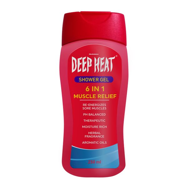 Deep Heat Shower Gel 250ml