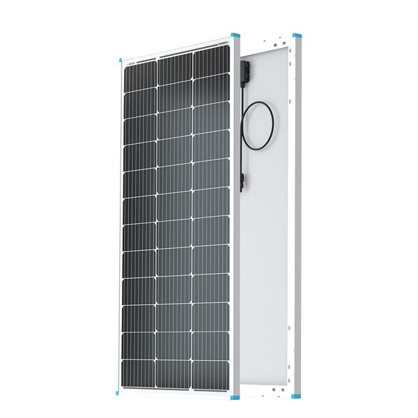 100W Monocrystalline Solar Panel - High Efficiency 12V