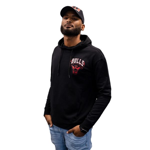 NBA Men's Chicago Bulls Transition Hoodie - Black