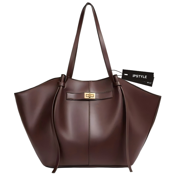 Leather Tote Bag Women Large Capacity Shopping Shoulder Bags Underarm Bags