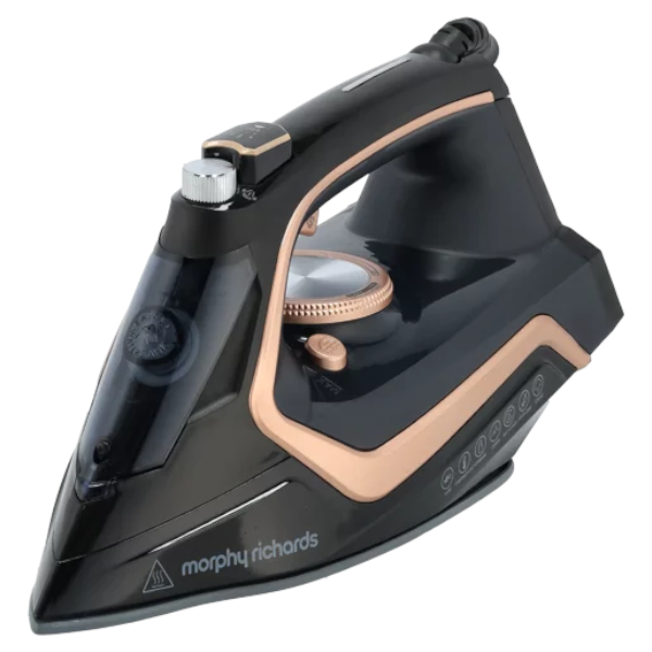 Morphy Richards Black-Gold Ceramic Self-Cleaning Electric Steam Iron 2200W