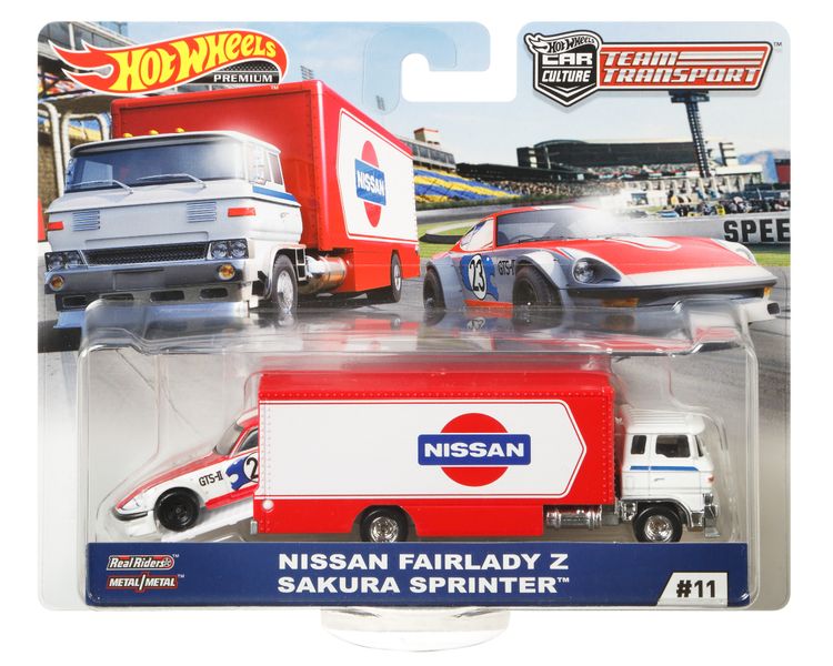 Hot Wheels Team Transport - Nissan Fairlady Z Sakura Sprinter