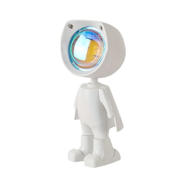 1PC astronaut LED sunset projection light, home atmosphere decoration light