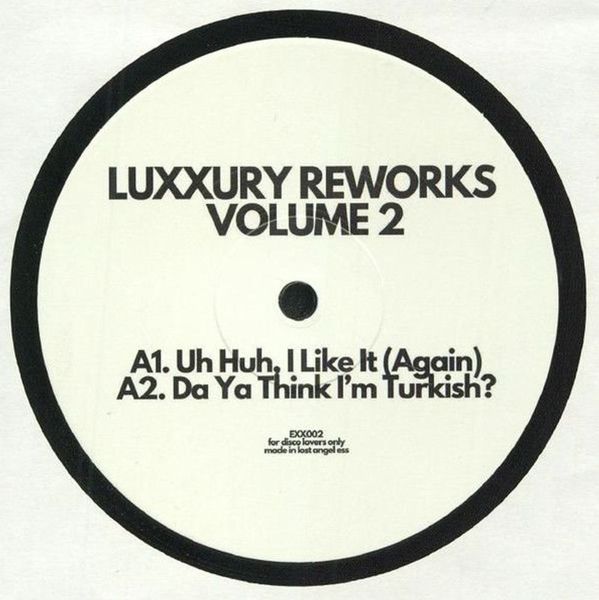 Luxxury Reworks Volume 2 Vinyl EP - Dance Edits by Luxxury