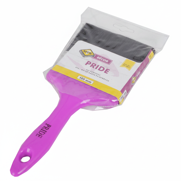 MTS - Flat Paintbrush - Durable Bristles for Smooth Application - 100mm