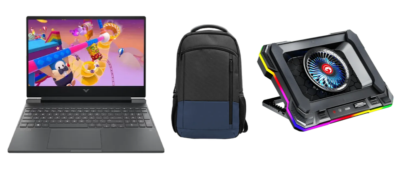 Victus by HP 15 AMD Ryzen AI 7 350 RTX 5050 Gaming Laptop 96GB RAM/1TB SSD