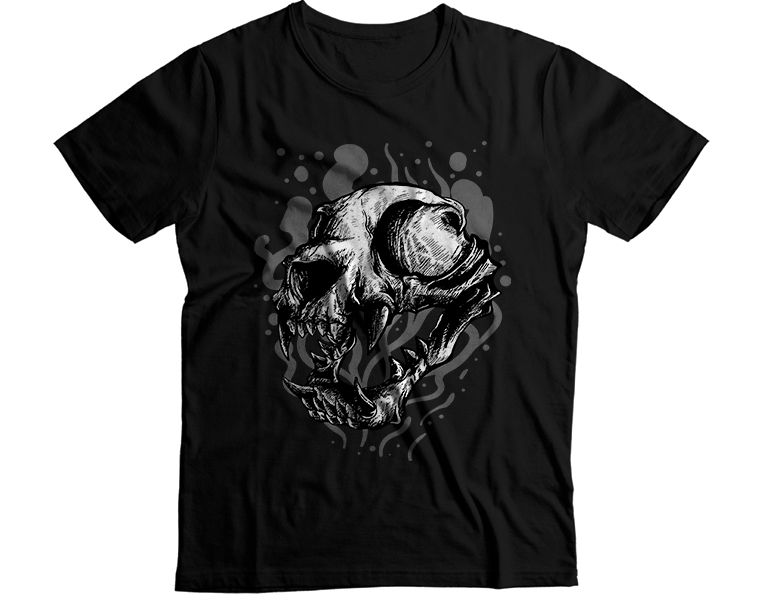 Animal Scary Skull T-Shirt