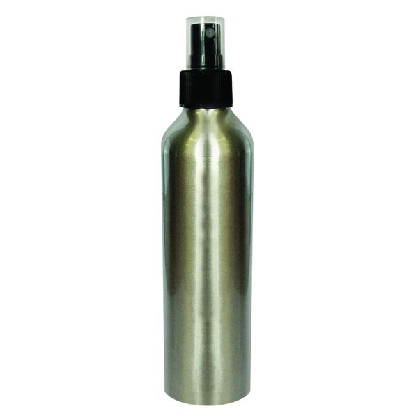 20 x 250ml Aluminium Bottle with Black Mist Sprayer (24/41)