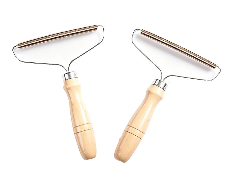 2 Pack Lint Remover Carpet Portable Pet Hair Remover for Carpet