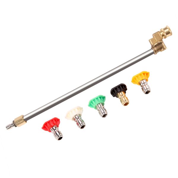 Pressure Washer Wand with Adjustable Angle Nozzle Compatible with Universal