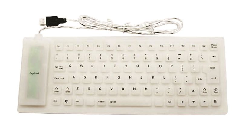 Flexible Keyboard with Numeric Pad