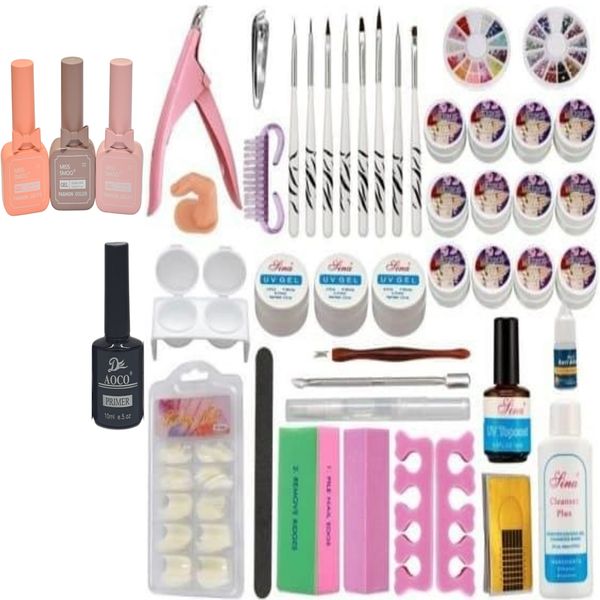 Manicure Gel Kit 28 Pieces