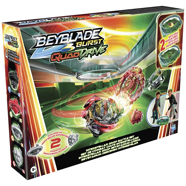 Beyblade Quad Interstellar Drop Battle Set