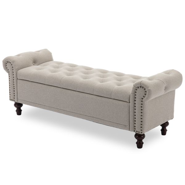 Multi functional storage Line Bench, Entry Way Bench, Bed Storage Bench