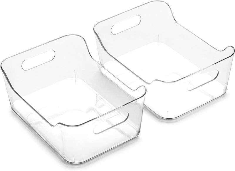 Plastic Storage Containers 2 Pack