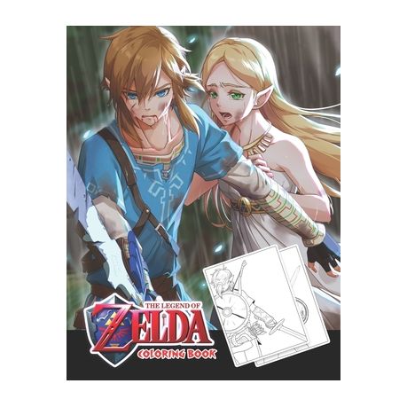 Download The Legend Of Zelda Coloring Book Amazing Coloring Book For Adults And Kids Buy Online In South Africa Takealot Com