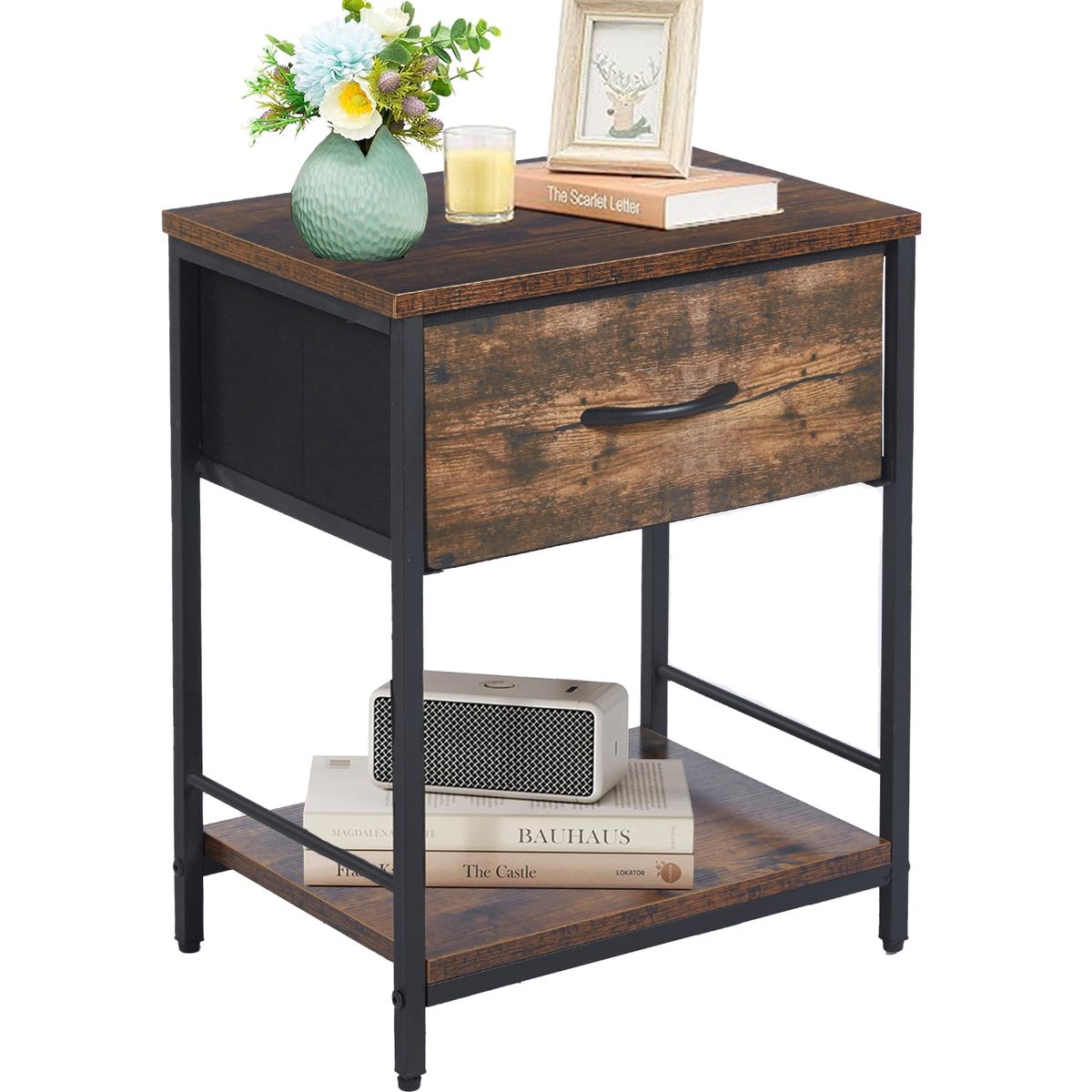 Side Table End Table Nightstand Bedside Table Sofa Desk