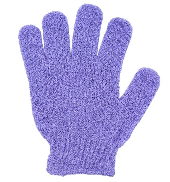 Purple Nylon Exfoliating Bath Glove - One Size
