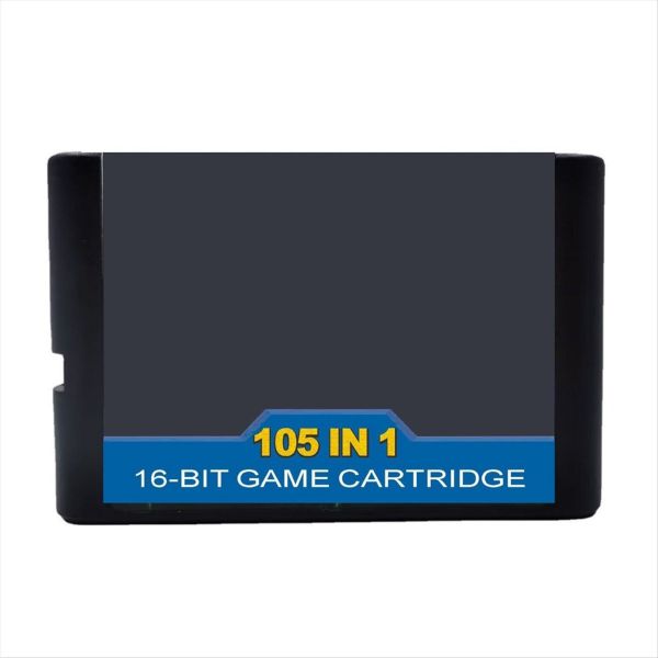 105 in 1 16 Bit Game Cartridge Game Card for Sega