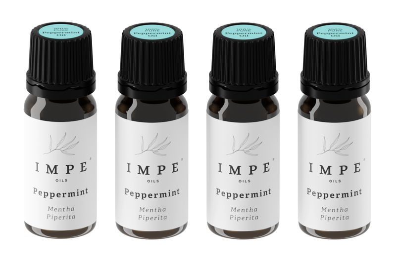 IMPE Oils Peppermint Essential Oil (10ml) 4 pack