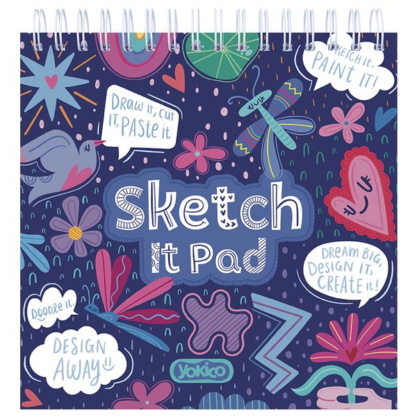 Sketch-it Sketchpad Summer Garden