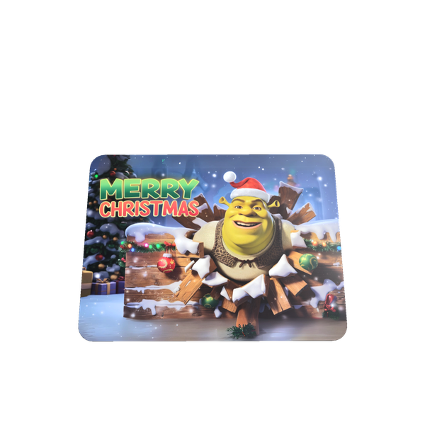 Shrek 3D Christmas Mouse Pad - Fun Desk Gift for Kids, Fans &amp; Gamers