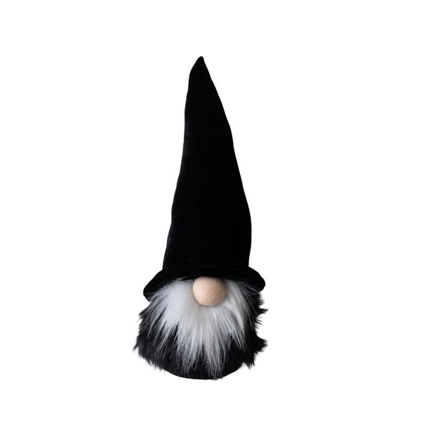 Nordic Scandinavian Black Halloween Wizard Tomte Gnome Home Decoration