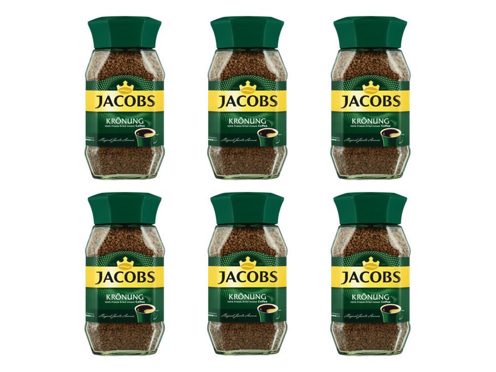 Jacobs Kronung Instant Coffee - Case of 6 x 200g Jars | Shop Today. Get ...