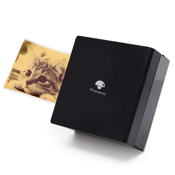 Phomemo M02 Mini Pocket Printer, Bluetooth Mini Mobile Thermal Printer