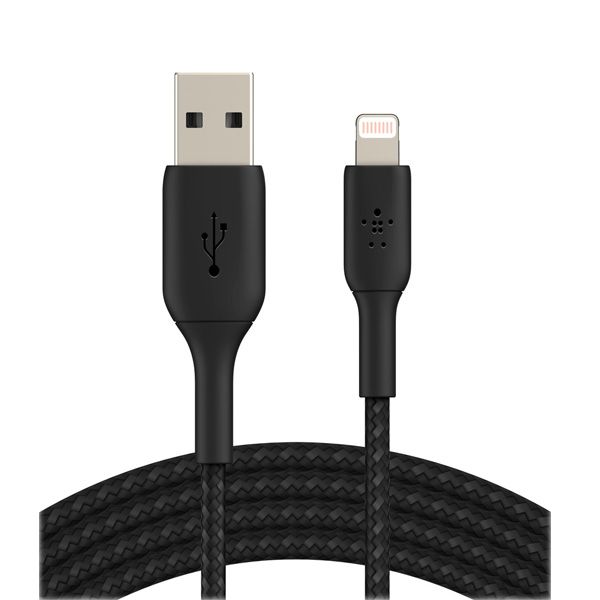 Belkin BOOST CHARGE Braided Lightning to USB-A Cable - 3m