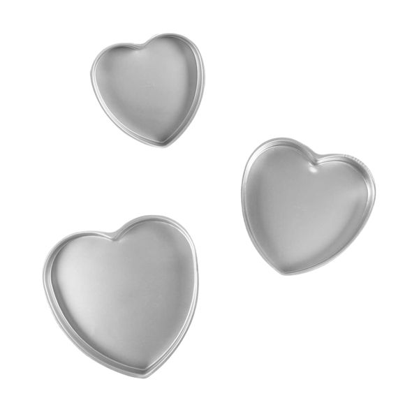 2" Deep Decorator Preferred Heart Cake Pan Baking Tin Wedding Valentines