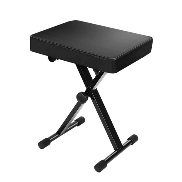 4-Position X-Style Keyboard Stool Piano Bench Musicians Bench(up to 250lbs)